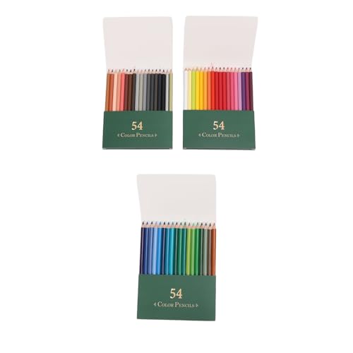 Xolsurg farbige Stifte 54 Farben Weiche Slick Cores Basswood Colored Sketching Zeichnungsstifte für professionelle Künstler Xolsurg farbige Stifte 54 Farben Weiche Slick Cores Basswood Colored Sketching Zeichnungsstifte für professionelle Künstler von Xolsurg
