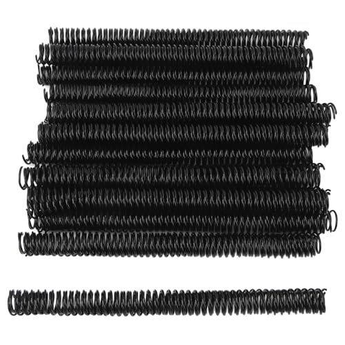 Xolsurgische Spiralbindungsspule Langlebiger 48 -Schleifen 19mm -Durchmesser für A4 -Papier (Schwarz) von Xolsurg