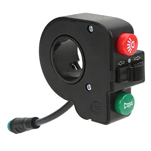 Xolsurgs Scooter Hornschalter Kunststoffmaterial 5Pin Wasserdichter Stecker 3 in 1 austauschbarer schalter für Kugoo M4 für M4 Pro von Xolsurg