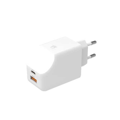 Doppelte Schnelllade-Netzadapter Mit 65 W - USB- Und USB-C-Anschluss - Ideal Zum Laden Von Telefonen, Tablets Und Laptops - Mit Touch-Licht EIN/Aus - Xoopar Ice-G Weiß Doppelte Schnelllade-Netzadapter Mit 65 W - USB- Und USB-C-Anschluss - Ideal Zum Laden Von Telefonen, Tablets Und Laptops - Mit Touch-Licht EIN/Aus - Xoopar Ice-G Weiß von Xoopar