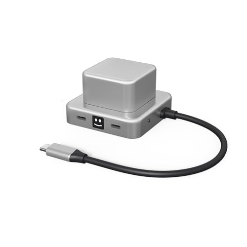 Mehrfachlade-Hub mit 7 Ports Ohne Verhedderung Schnellladegerät 100W mit 7 Ports USB A - USB C - HDMI - Audio Kompatibel mit Smartphone und Computer - Xoopar CUBBI GRAU Mehrfachlade-Hub mit 7 Ports Ohne Verhedderung Schnellladegerät 100W mit 7 Ports USB A - USB C - HDMI - Audio Kompatibel mit Smartphone und Computer - Xoopar CUBBI GRAU von Xoopar