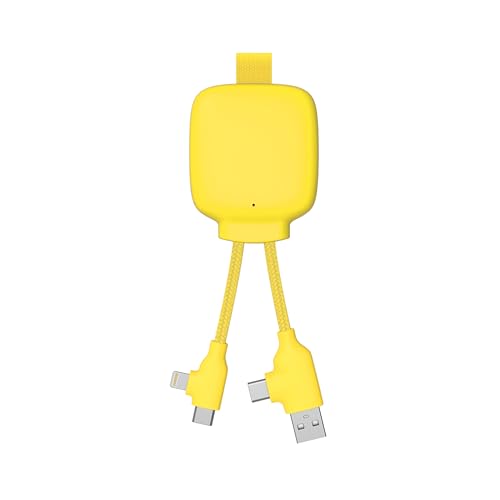 Multi-Connector-USB-Kabel 4-in-1 - Universalladegerät Und Externe Batterie 3000 mAh Aus Recyceltem Kunststoff - Xoopar Gamma Lite Rot Multi-Connector-USB-Kabel 4-in-1 - Universalladegerät Und Externe Batterie 3000 mAh Aus Recyceltem Kunststoff - Xoopar Gamma Lite Rot von Xoopar