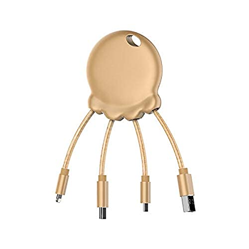 Octopus Booster Kabel 2 in 1 Kabel mit integrierter Powerbank 1000 mAh Gold Octopus Booster Kabel 2 in 1 Kabel mit integrierter Powerbank 1000 mAh Gold von Xoopar