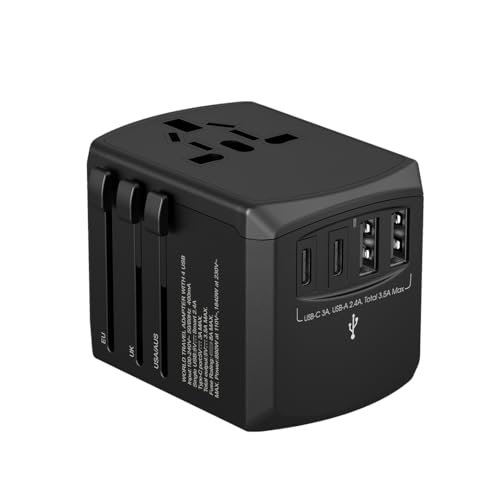 Tripper ADAPTATOR Reise-Ladegerät Schneller Universaladapter 15W Xoopar Schwarz - +150 Länder - All-in-One mit 2 USB Type-A und 2 USB-C - 120/220V Tripper ADAPTATOR Reise-Ladegerät Schneller Universaladapter 15W Xoopar Schwarz - +150 Länder - All-in-One mit 2 USB Type-A und 2 USB-C - 120/220V von Xoopar