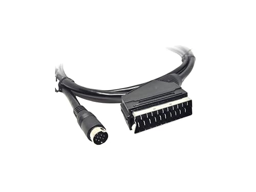 XORO AV3 - Audio/Video Adapterkabel u.a. für XORO HRT 8772/8780 Modelle, SCART Adapter / Anschluss für den XORO Receiver, 1,5 Meter Länge, ACC400513, schwarz von Xoro