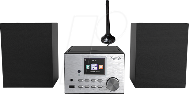 XORO HMT500P - Micro HiFi-Anlage, CD, Internet, DAB+/UKW von Xoro
