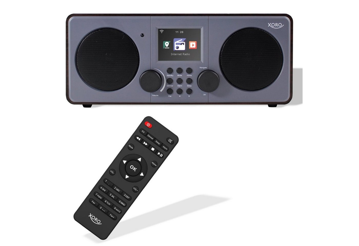 Xoro DAB 600 IR V3 DAB+/WLAN-Stereo-Internetradio Internet-Radio Xoro DAB 600 IR V3 DAB+/WLAN-Stereo-Internetradio Internet-Radio von Xoro