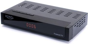 Xoro DVB-T2 Receiver HRT 8770 Twin freenet TV-Entschlüsselung, Deutscher DVB-T2 Standard (H.265), Aufnahmefunktion, Twin (HRT 8770 Twin) von Xoro