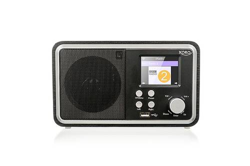 Xoro HMT 300 V2 Internet Tischradio Internet Bluetooth®, USB, WLAN, Internetradio Akku-Ladefunktion von Xoro