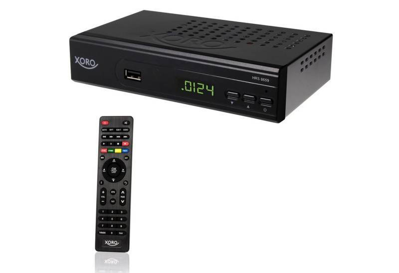 Xoro HRS 8659 DVB-S2 Receiver (LAN, HDMI, USB 2.0) SAT-Receiver von Xoro
