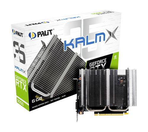 Xpert Vision Grafikkarte Nvidia GeForce RTX 3050 KalmX 6GB GDDR6-RAM PCIe x16 DisplayPort, HDMI®, D von Xpert Vision