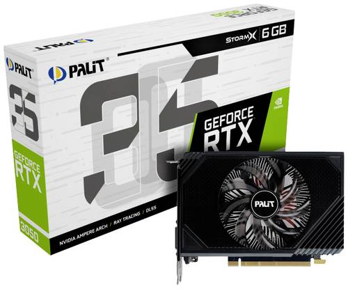 Xpert Vision Grafikkarte Nvidia GeForce RTX 3050 StormX 6GB GDDR6-RAM PCIe x16 DisplayPort, HDMI®, von Xpert Vision