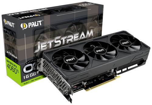 Xpert Vision Grafikkarte Nvidia GeForce RTX 4060 Ti Jetstream 16GB GDDR6-RAM PCIe x16 PCIe, HDMI®, von Xpert Vision