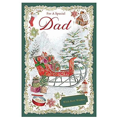 Weihnachtskarte für einen besonderen Papa mit den besten Wünschen. Weihnachtskarte für einen besonderen Papa mit den besten Wünschen. von Xpress Yourself