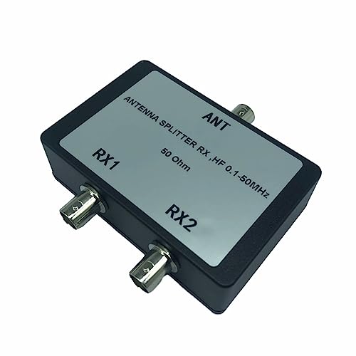 Xptieeck ABS-Antennensplitter Rx Hf 1-50 MHz ANTENNENSPLITTER RX HF 1-50 MHz Satelliten-Koaxialkabel-Signalsplitter von Xptieeck