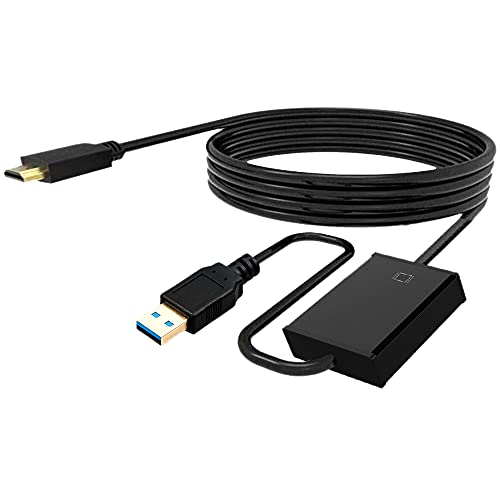 Xptieeck USB 3.0 auf kompatibles Kabel, USB-Stecker auf kompatibler Stecker, Ladekabel, Splitter-Adapter für Laptop von Xptieeck