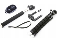 Selfie-Stick Xrec 4in1 / Flexibles Stativ / Fernbedienung / Einbeinstativ / Telefon / Smartphone-Halter von Xrec