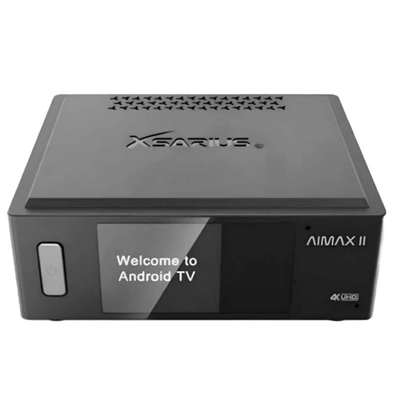 Xsarius AIMAX 2 UHD 4K AndroidTV 11 IP-Receiver (1.77 TFT LCD Farb-Display Dual WiFi BT OTT) von Xsarius