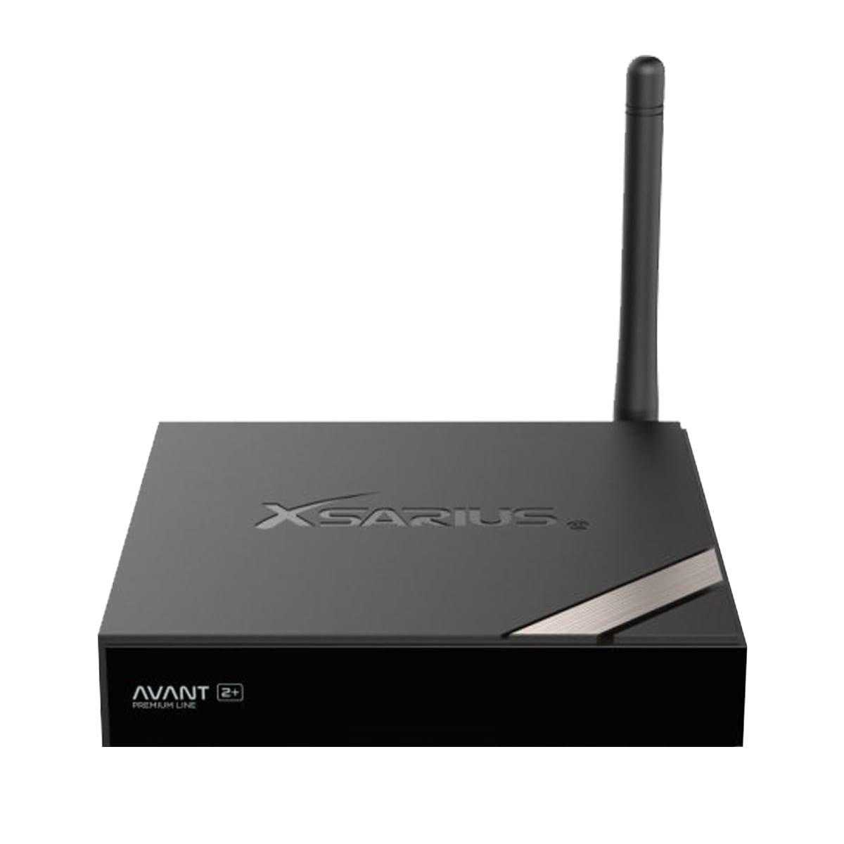 Xsarius AVANT 2+ Android 9.0 IP-Receiver (4K UHD H.265 HEVC Dual-WiFi HDMI BT USB 3.0 MicroSD) von Xsarius