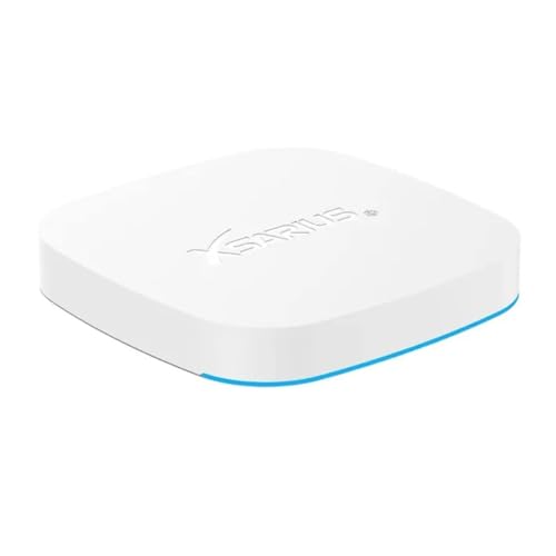 Xsarius Avant 3+ Ultra White 4K Android 11 TV Box, Gigabit LAN, Bluetooth 5.2, WLAN WiFi 6, 2in1 Bluetooth Fernbedienung, LIVETV App, H.265, HDR10+, 4GB, 32GB, SD-Karten-Slot + HM-SAT HDMI Kabel von Xsarius