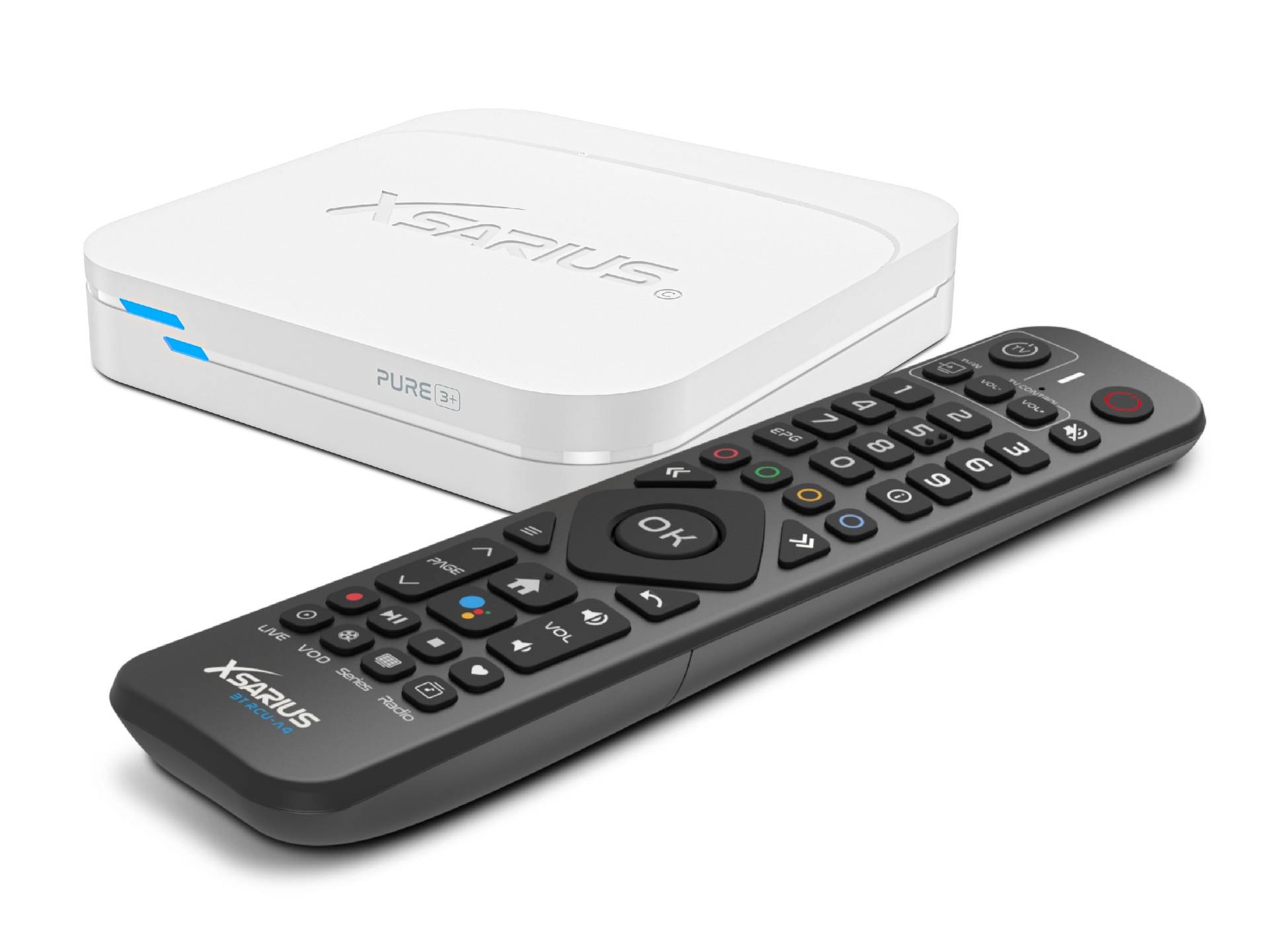 Xsarius PURE 3+ white 4K Android 11 OTT 4K UHD IPTV Player H.265 HEVC Wlan Xsarius PURE 3+ white 4K Android 11 OTT 4K UHD IPTV Player H.265 HEVC Wlan von Xsarius