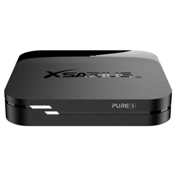 Xsarius PURE 3 4K UHD Android 11 IP-Receiver Schwarz (Dual-WiFi, USB 3.0, LAN, HDMI) von Xsarius