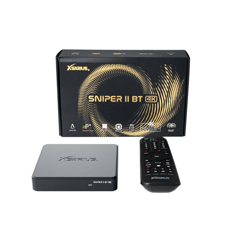 Xsarius Sniper 2 Bluetooth 4K - UHD Linux OTT Mediastreamer von Xsarius