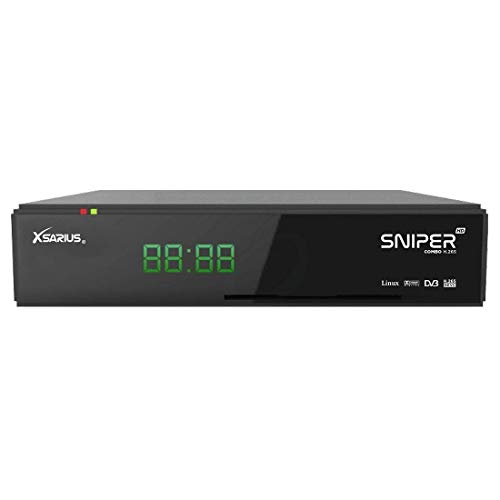 Xsarius Sniper HD Combo H.265 Hybrid-Satellitenempfänger & IPTV/OTT Set-Top Box von Xsarius