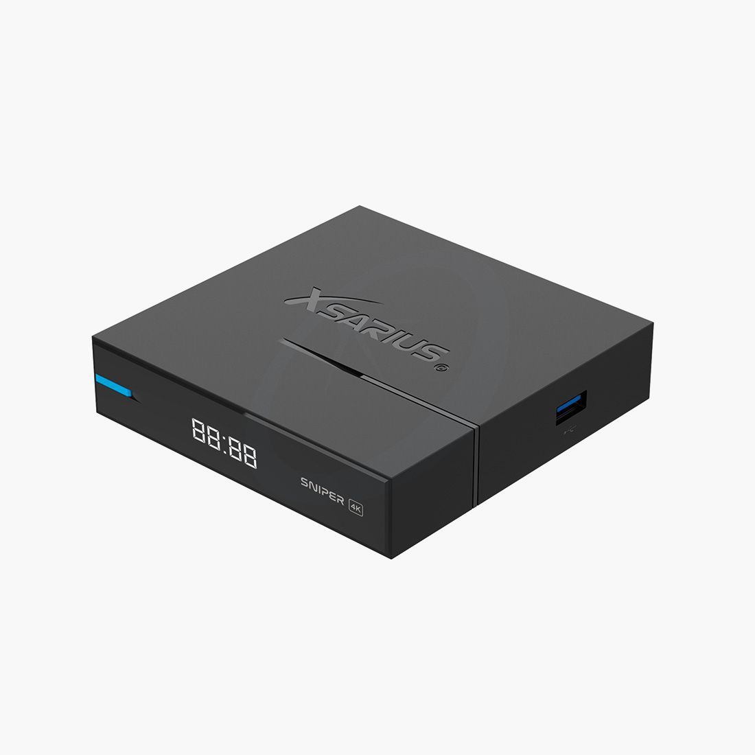 Xsarius Sniper X 4K UHD HEVC OTT Linux WiFi IPTV PremiumTV Box von Xsarius