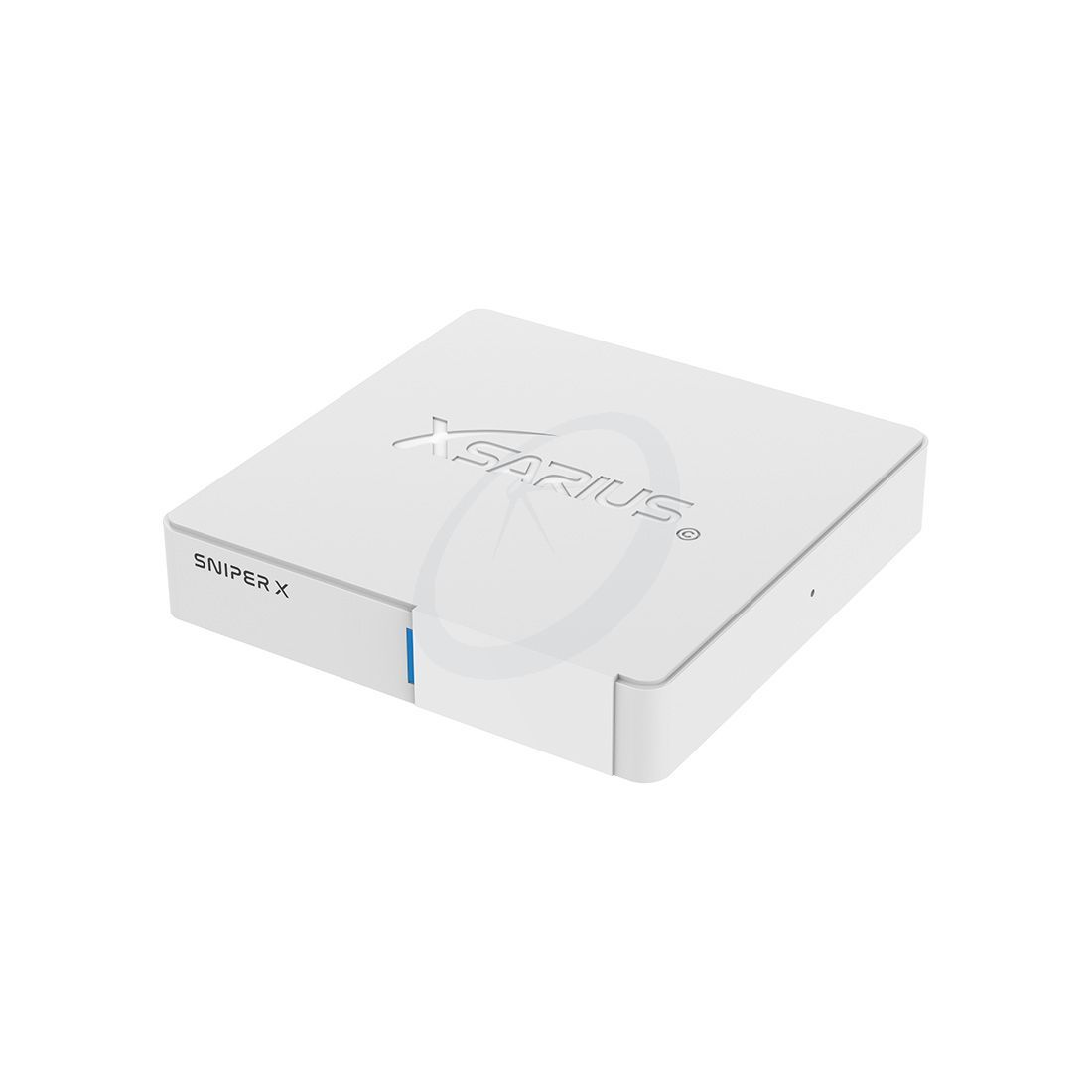 Xsarius Sniper X 4K white UHD HEVC OTT Linux WiFi IPTV PremiumTV Box von Xsarius