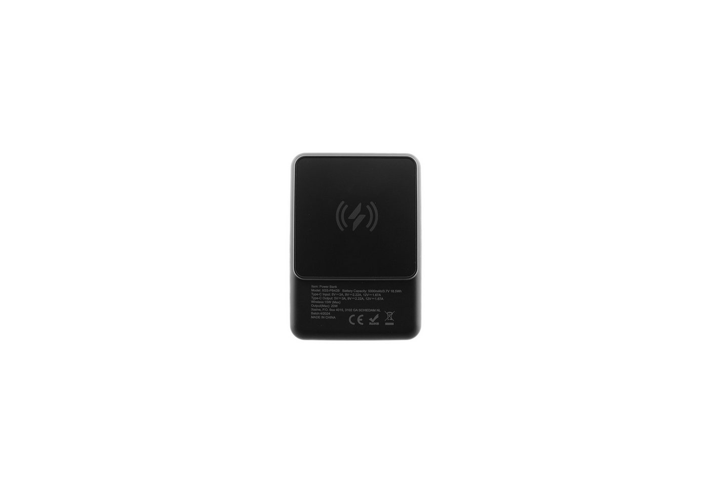 Xssive 20W Premium Magnetische Drahtlose Powerbank – 5000mAh Schwarz Powerbank Xssive 20W Premium Magnetische Drahtlose Powerbank – 5000mAh Schwarz Powerbank von Xssive