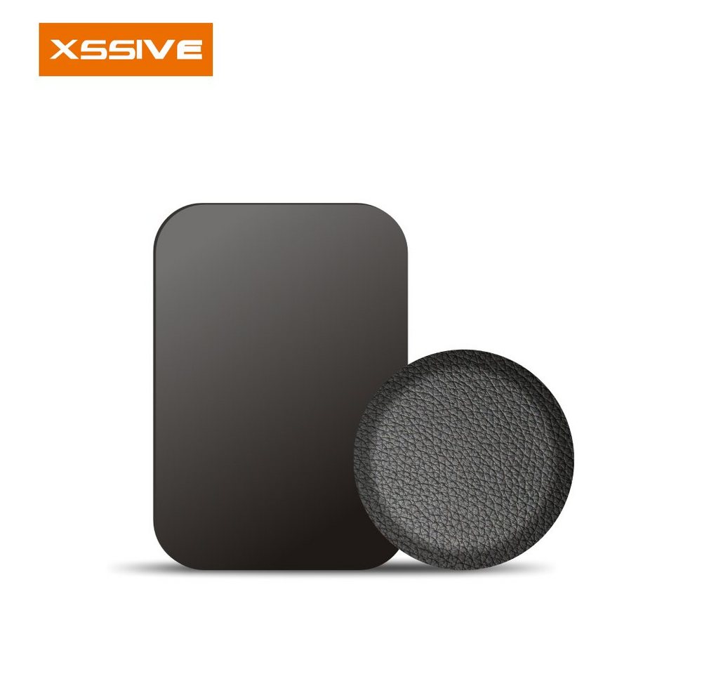 Xssive 5er Pack mit 2 Platten Metallplättchen für Magnet Handy Halterung Auto Metallplatte Selbstklebend Smartphone-Halterung von Xssive