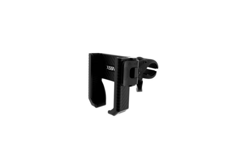Xssive Sicherheits-Schloss Fahrrad-Telefonhalter – 360° Rotation Schwarz Handy-Halterung von Xssive