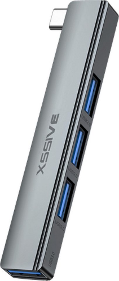 Xssive Xssive 4in1 USB-Hub auf USB-C Adapter von Xssive