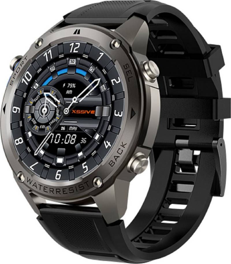 Xssive Xssive GPS Smart Watch XSS-SW11 - Schwarz Smartwatch von Xssive