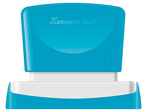 Stempel x'stamper quix personalisierbar rot Maße 14 x 60 mm q-14 von Xstamper