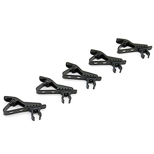 Xtahdge 5-Teiliges Mikrofon Eisenclip Krawatte C-Typ Mikrofon Mikrofon ZubehöR für Kragenclips für Kondensatormikrofone Xtahdge 5-Teiliges Mikrofon Eisenclip Krawatte C-Typ Mikrofon Mikrofon ZubehöR für Kragenclips für Kondensatormikrofone von Xtahdge