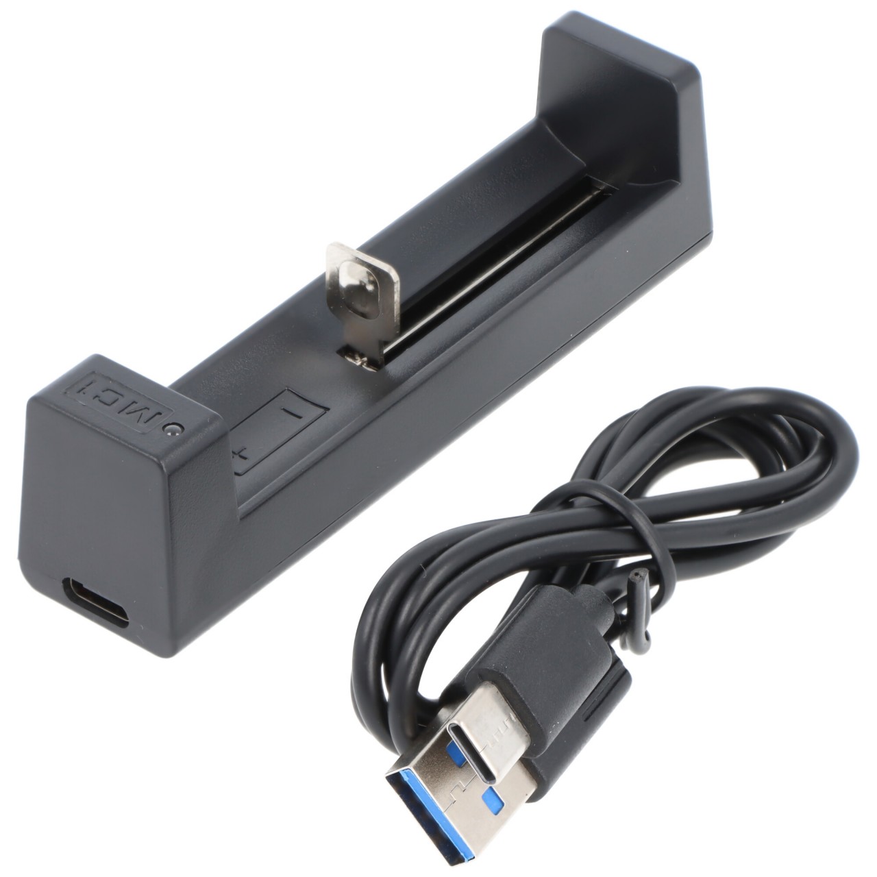 1-Schacht USB-C Ladegerät mit bis zu 0,5Ah Ladestrom, für Li-Ion Akkus, kompaktes Ladegerät, ohne Netzteil 1-Schacht USB-C Ladegerät mit bis zu 0,5Ah Ladestrom, für Li-Ion Akkus, kompaktes Ladegerät, ohne Netzteil von Xtar