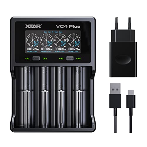 18650 akku ladegerät 4 Slot XTAR VC4 Plus Schnellladegerät für 3.6V 3.7V Li-ion 18650 18700 26650 32650 1.2V NI-MH NI-CD AAA Batterien Ladegerät Dieses Ladegerät Maximal 3A 18650 akku ladegerät 4 Slot XTAR VC4 Plus Schnellladegerät für 3.6V 3.7V Li-ion 18650 18700 26650 32650 1.2V NI-MH NI-CD AAA Batterien Ladegerät Dieses Ladegerät Maximal 3A von Xtar