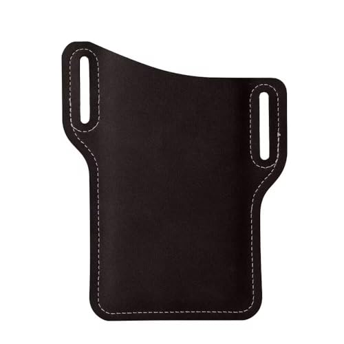 XTAR Leder Handy Holster Herren Universal Tasche Hüfttasche Etui mit Gürtelschlaufe (Braun) von Xtar