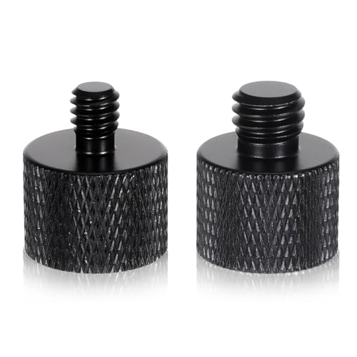 Xthrotsenk 2 Stück 1/4 auf 3/8 & 3/8 auf 1/4 Kamerastativadapter Stativschraubadapter 1/4 Stecker auf 3/8 Buchse und 3/8 Stecker auf 1/4 Buchse Adapter-Set für Kamera Monitor Stativ Mikrofon Ständer Xthrotsenk 2 Stück 1/4 auf 3/8 & 3/8 auf 1/4 Kamerastativadapter Stativschraubadapter 1/4 Stecker auf 3/8 Buchse und 3/8 Stecker auf 1/4 Buchse Adapter-Set für Kamera Monitor Stativ Mikrofon Ständer von Xthrotsenk