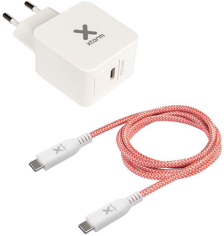 AC Adapter USB-C PD (18W) Ladegerät inkl. USB-C Kabel von Xtorm