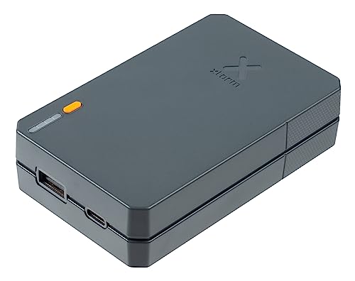 Xtorm Essential Powerbank 10.000 mAh, 15W, USB-C 15W, USB-A 15W, 2X Ausgang, XE1101, u.a. geeignet für iPhone und Samung, Grau von Xtorm