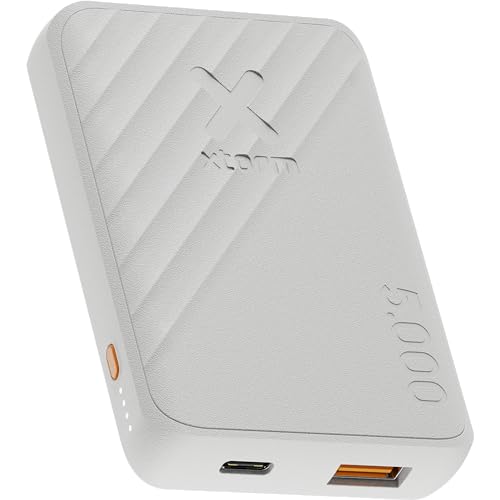 Xtorm Go2 Powerbank - 5.000mAh - Doppelte Anschlüsse - Leistungsstarke Powerbank - Nachhaltige Technologie - Kompatibel mit iPhone und Samsung - Ash White Xtorm Go2 Powerbank - 5.000mAh - Doppelte Anschlüsse - Leistungsstarke Powerbank - Nachhaltige Technologie - Kompatibel mit iPhone und Samsung - Ash White von Xtorm