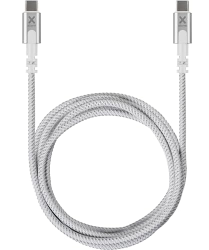 Xtorm USB-C auf USB-C PD Kabel, 2 Meter langes Schnellladekabel, knickfest von Xtorm