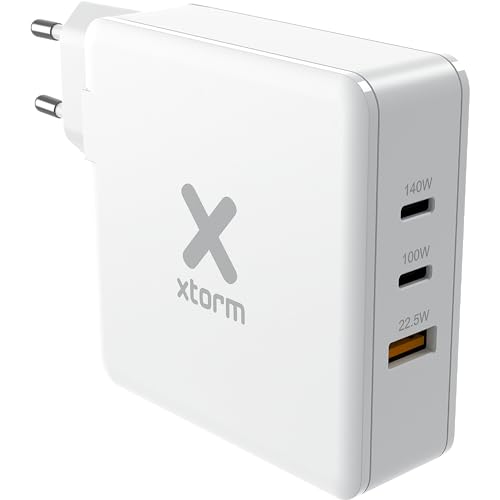 Xtorm Volt USB-C PD 3.1 EPR GaN Ladegerät, 140W Schnellladegerät, GaN Technologie von Xtorm