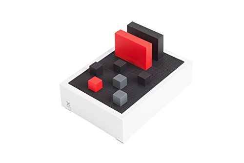 Xtorm XPD05 Pixl Power Hub (Weiss-Rot, 4.5A, 4xUSB, Farbwahl, Docking station für Tablets, Smartphones Samsung, iPhone, iPad) von Xtorm