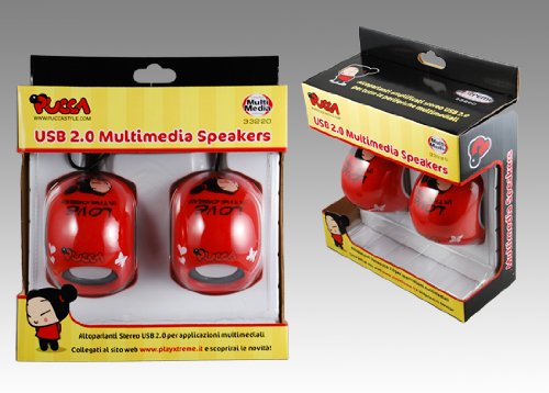 Xtreme 33220. Pucca Multimedia, Diffusor erhältlich Typ Love und All Over mit Stecker Mini-Jack of 3,5 mm von Xtreme videogames