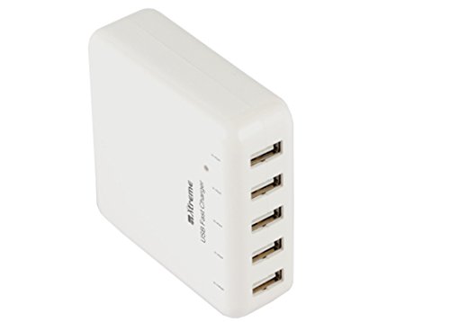 Xtreme 45576 Netzteil USB 5 Ports,-Heimnetzwerk 220 Volt mit 5 Ausgänge USB 2.0, Kabel Netzteil mit 6,1 A von Xtreme Bright