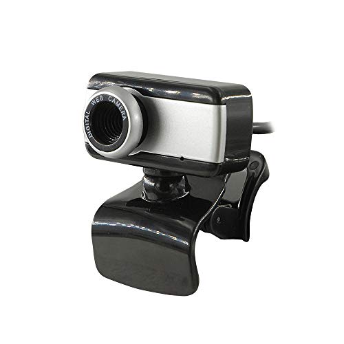 Xtreme videogames Webcam PC mit Ankerclip 640 x 480 mit Mikrofon Plug and Play 33857, Schwarz von Xtreme videogames